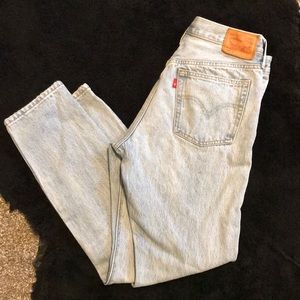 Levi’s Button-fly 501 Skinny Jeans, 28x30